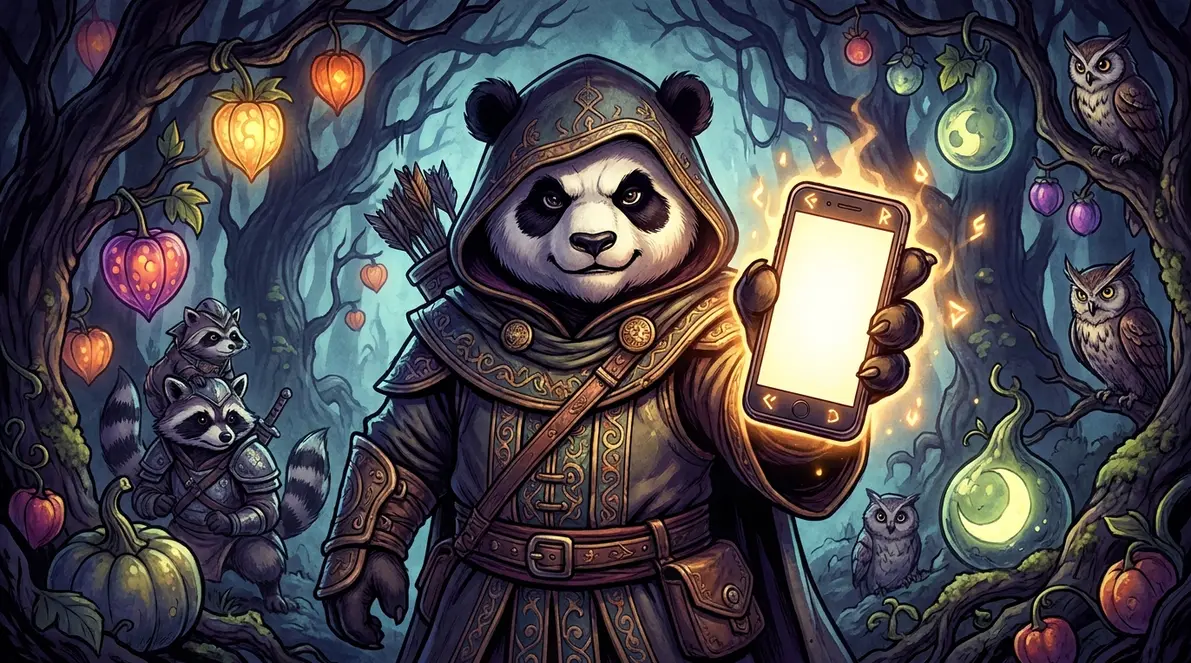 Wacky Panda mobile app